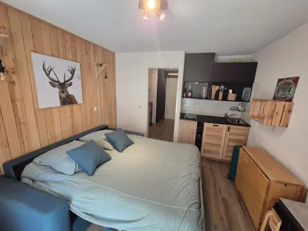 Studio, animaux admis - 2 pers., Appartement 2 personnes à Valloire : photo 4
