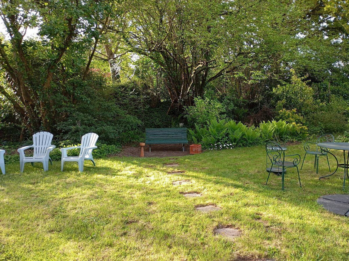 Gîte rustique normand avec cheminée à Sartilly - Photo 9