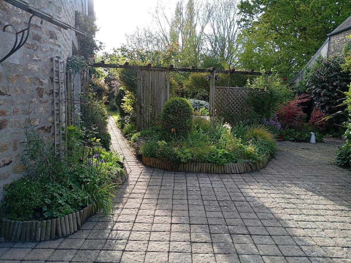 Gîte rustique normand avec cheminée à Sartilly - Photo 17