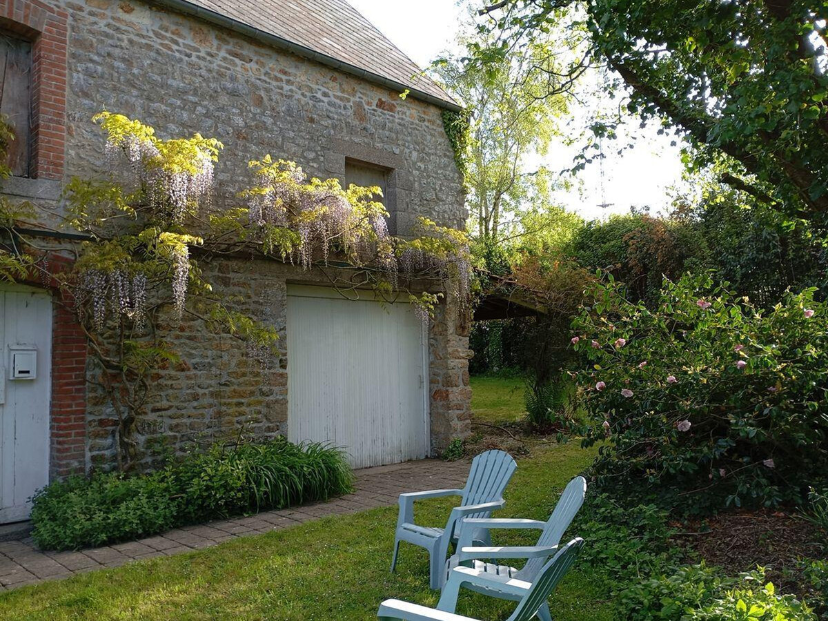 Gîte rustique normand avec cheminée à Sartilly - Photo 18