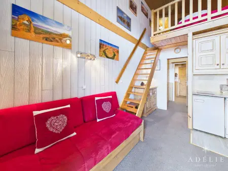 Duplex 46 m² au pied des pistes, balcon sud - 7 pers. : photo 2