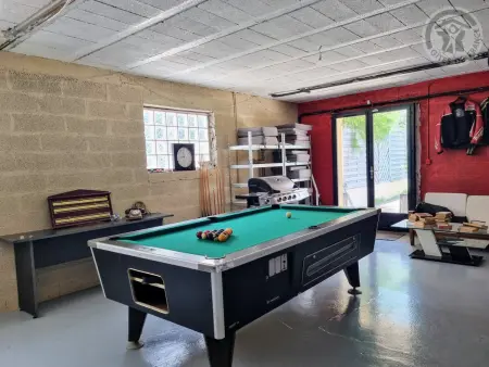 Villa 9 personnes avec spa et jardin 1000m² à Porcheville : photo 13