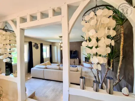 Villa 9 personnes avec spa et jardin 1000m² à Porcheville : photo 15