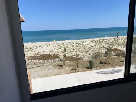 Appartement 2 pièces vue mer, 50m plage, animaux : photo 13