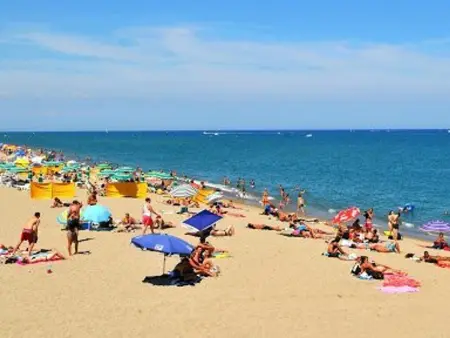 Villa mitoyenne climatisée au Barcarès, proche plage et marché : photo 7