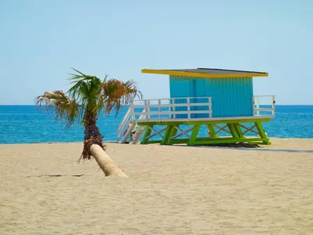Villa mitoyenne climatisée au Barcarès, proche plage et marché : photo 8