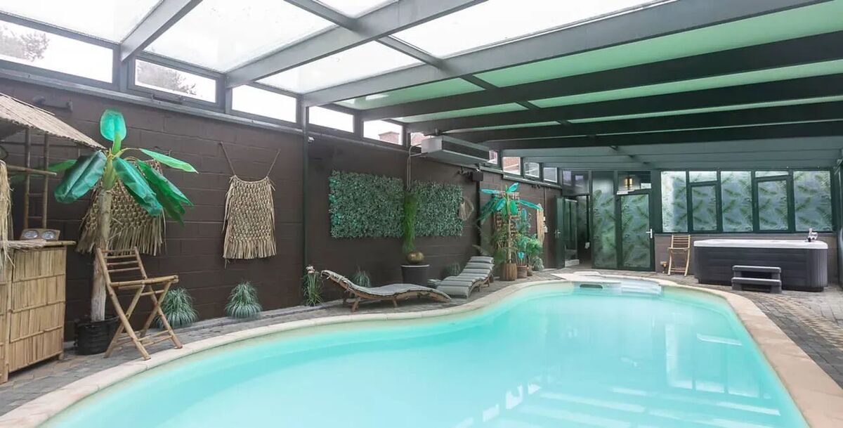 Villa piscine chauffée, sauna et jacuzzi à Hamois - Photo 26