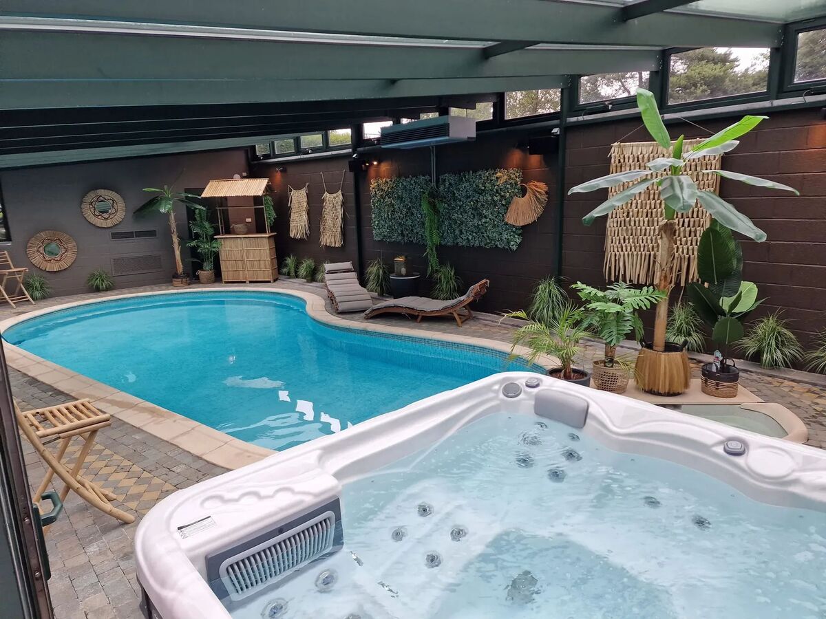 Villa piscine chauffée, sauna et jacuzzi à Hamois - Photo 45