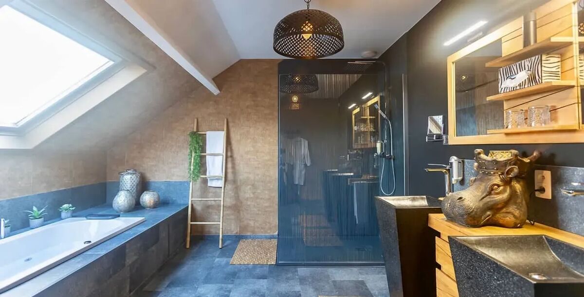 Villa piscine chauffée, sauna et jacuzzi à Hamois - Photo 70