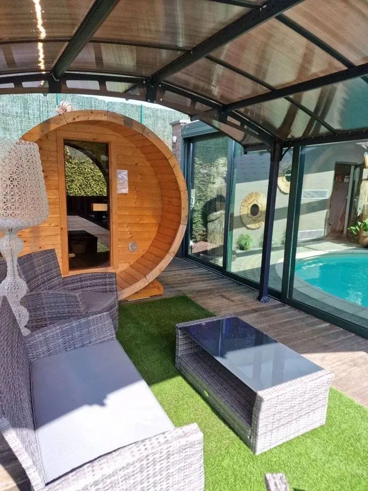 Villa piscine chauffée, sauna et jacuzzi à Hamois - Photo 89