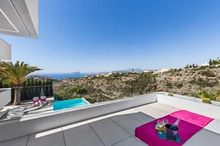 Villa de luxe Cumbre del Sol, 3 ch., piscine débordement : photo 24