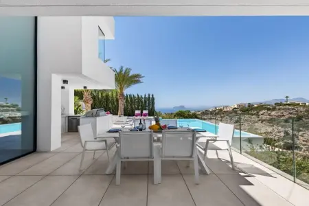 Villa de luxe Cumbre del Sol, 3 ch., piscine débordement : photo 28