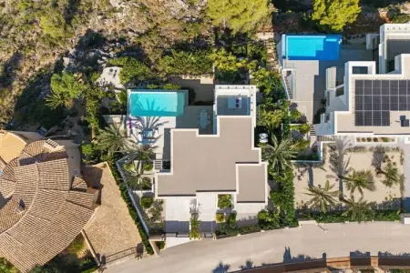 Villa de luxe Cumbre del Sol, 3 ch., piscine débordement : photo 31