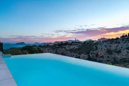 Villa de luxe Cumbre del Sol, 3 ch., piscine débordement : photo 32