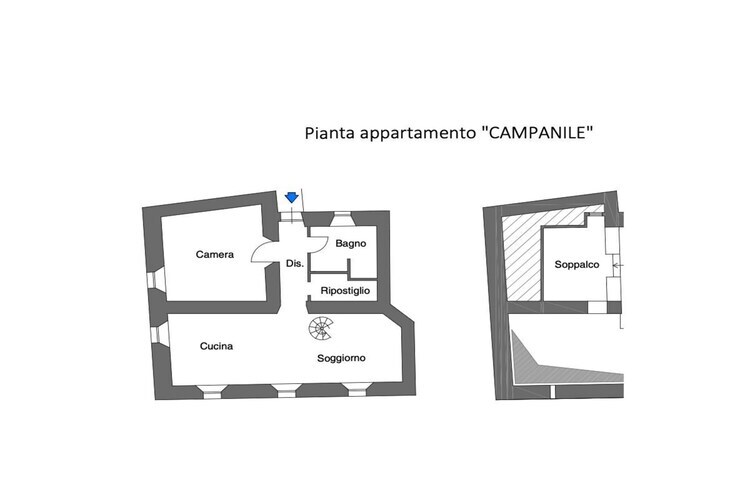Maison 4 personnes avec escalier en colimaçon à Prata Camportaccio - Photo 19