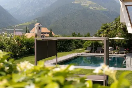Appartement Pink Lady à Schenna, balcon vue Merano : photo 7