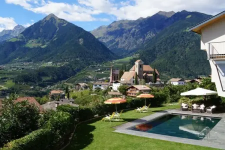 Appartement Pink Lady à Schenna, balcon vue Merano : photo 8
