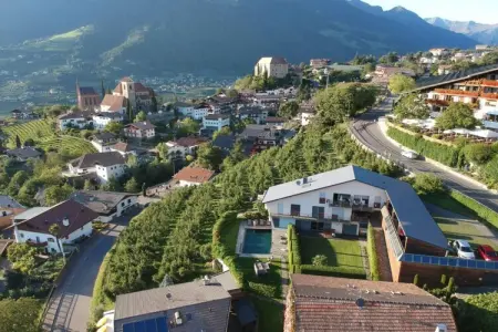 Appartement Pink Lady à Schenna, balcon vue Merano : photo 17