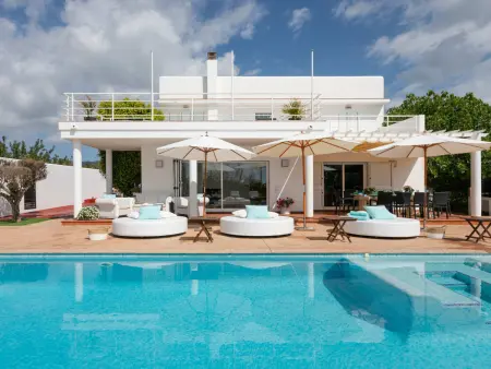 Location villa à Sant Jordi de ses Salines, Villa moderne vue mer - 10 pers.
