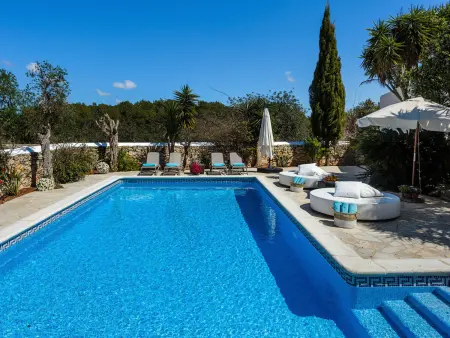 Villa ibicenque 4 ch, piscine privée - 10 pers. - Photo 4