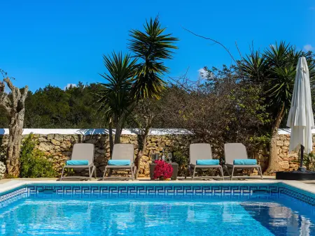 Villa ibicenque 4 ch, piscine privée - 10 pers. - Photo 6