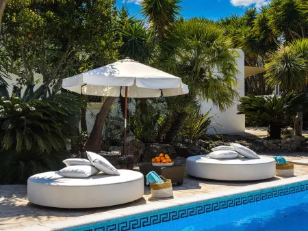 Villa ibicenque 4 ch, piscine privée - 10 pers. - Photo 11