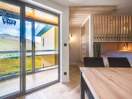 Studio 27m² vue piste - 5 pers. La Toussuire : photo 4