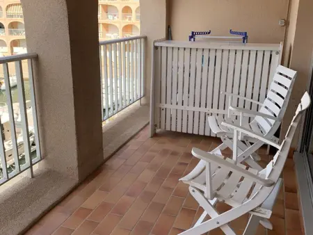 Studio 32 m² vue mer, loggia, climatisé - Hyères : photo 6