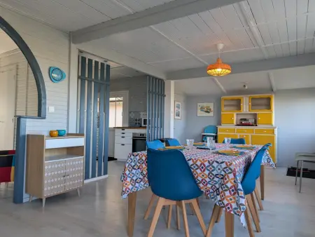 Location gite à Quinéville, Maison vue mer, animaux bienvenus - 4 pers.