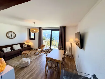 Appartement 6 pers, vue Oisans, 250m des pistes à Huez : photo 1