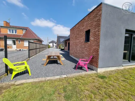 Gîte de plain-pied 80m² avec jardin clos à Coutiches : photo 7