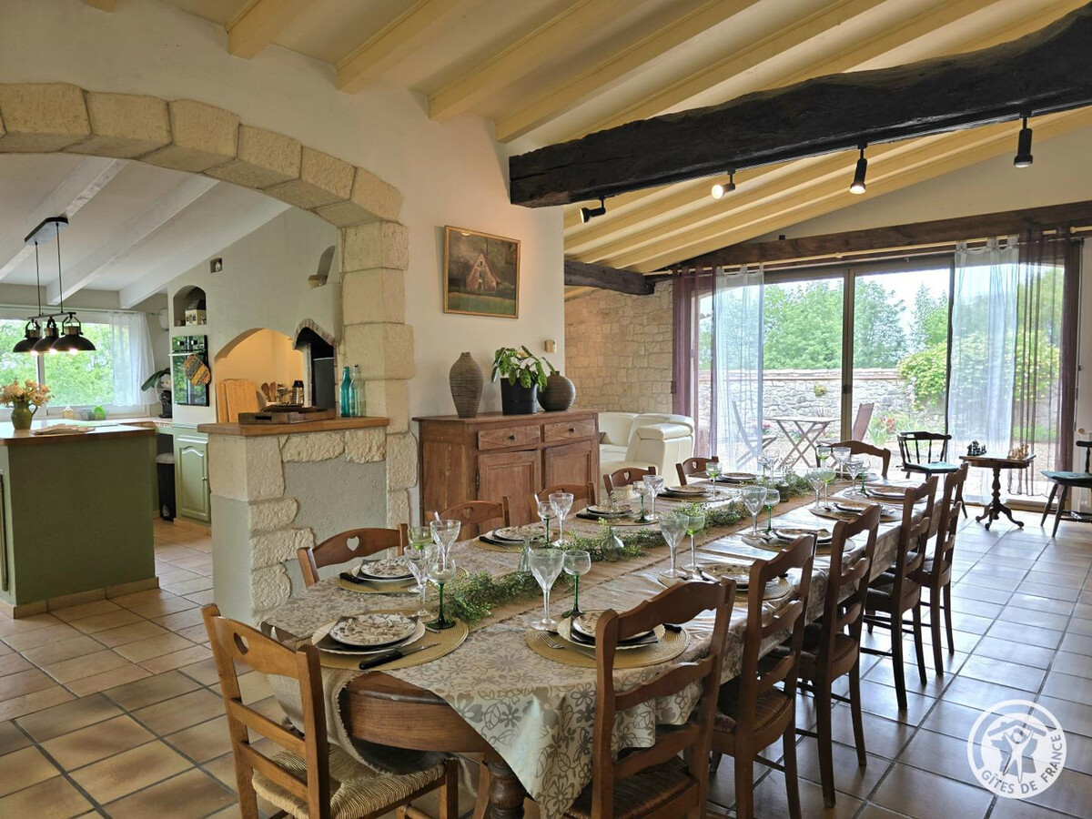Gîte 12 pers. piscine couverte toute l'année à Monsaguel - Photo 3