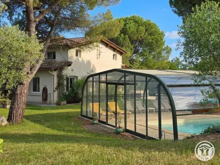 Gîte 12 pers. piscine couverte toute l'année à Monsaguel
