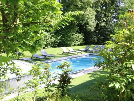 Château Vallez, maison de charme à Nassogne avec piscine chauffée : photo 2