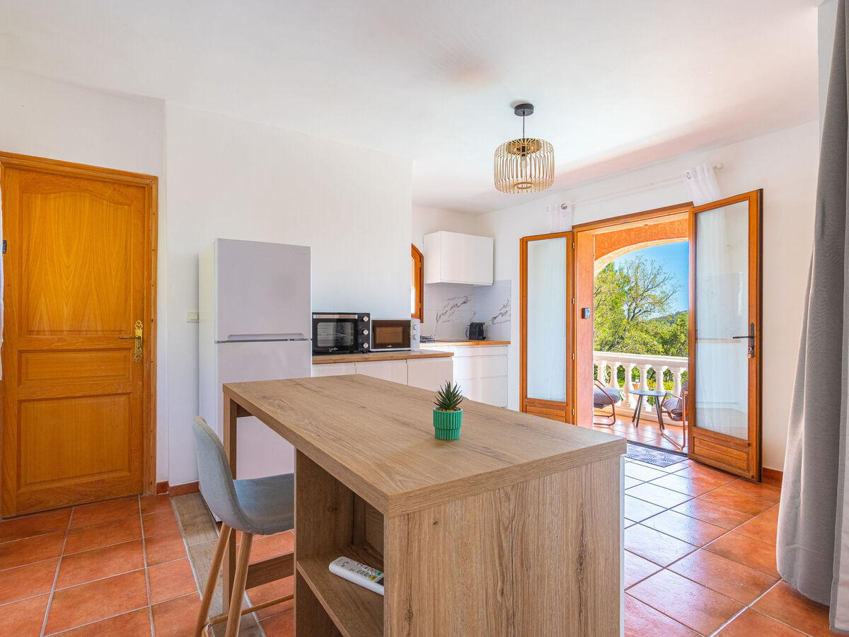 Studio Les Terrasses de Valcros, terrasse vue mer - Photo 17