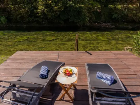 Maison Dobra Vila – 80 m de rivière privée à Zadobarje : photo 25