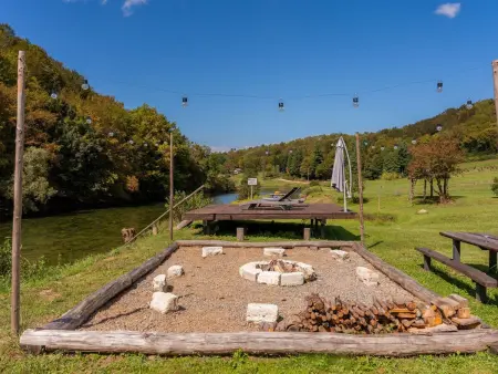 Maison Dobra Vila – 80 m de rivière privée à Zadobarje : photo 39