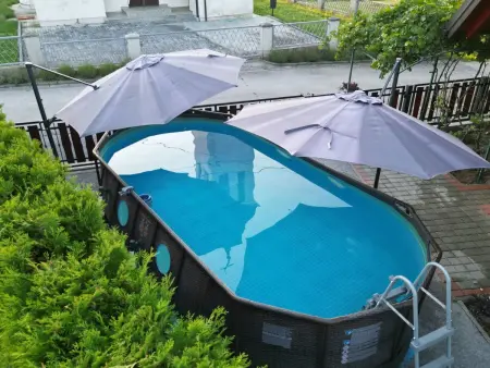 Rukova Hiža, maison nature avec piscine à Donja Stubica : photo 30