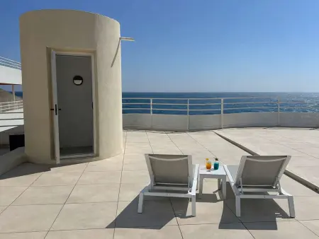 Studio vue panoramique mer, solarium 37m² - Saint-Raphaël : photo 12