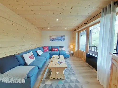 Duplex vue pistes, 7 pers. – Le Grand-Bornand : photo 4