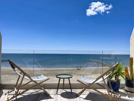Location appartement à Mauguio, Studio lumineux à deux pas de la mer - 2 pers.