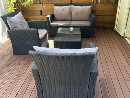 Chez Arlette, maison avec piscine à Saint-Louis : photo 16