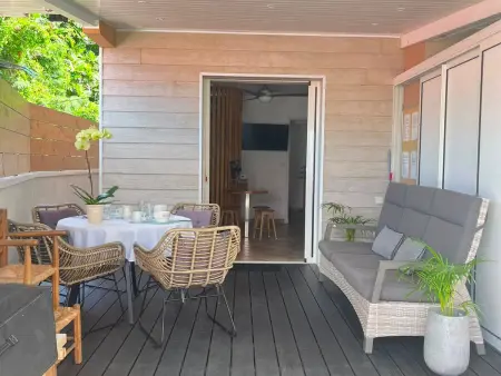 Chez Arlette, maison avec piscine à Saint-Louis : photo 17