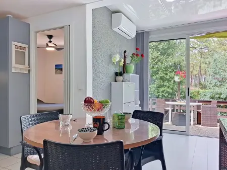 Les Pins – Maison 35 m² à Lacanau, terrasse et jardin : photo 1