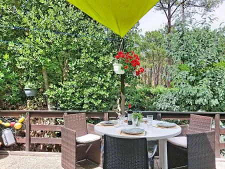 Les Pins – Maison 35 m² à Lacanau, terrasse et jardin : photo 25
