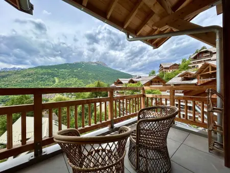 Appartement 6 pers. Briançon, 2 terrasses vue montagnes : photo 2