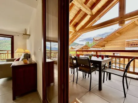 Appartement 6 pers. Briançon, 2 terrasses vue montagnes : photo 15