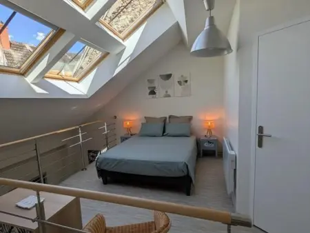 Studio La Petite Grange avec mezzanine à Bourbon-l'Archambault : photo 7