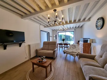 Gîte 6 pers. rénové avec jardin privé à Gumières : photo 9