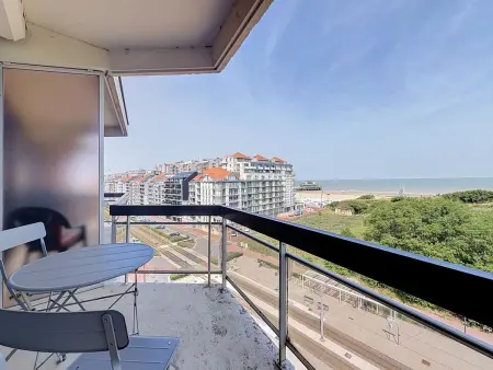 Studio vue mer avec parking à Blankenberge, à 200 m de la plage : photo 2